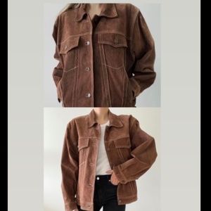 Suede Denim&co jacket